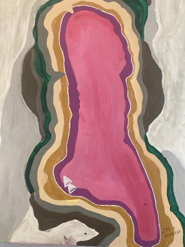 Peinture gouache sur papier - peinture,