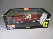 AX162 HOT WHEELS 1/18 1:18 FERRARI 250 GT CALIFORNIA SPIDER RED REF 25727