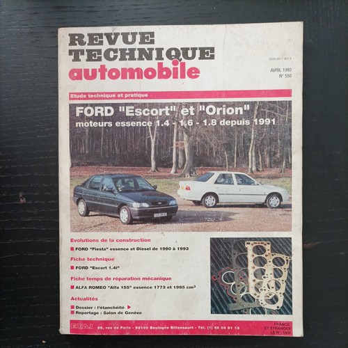Revue technique ford escort - revue,