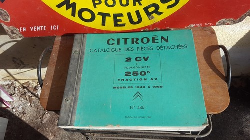 Catalogue pièces détachées