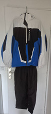 ENSEMBLE TENUE SKI - WEDZE - VESTE & PANTALON - BLEU / BLANC / NOIR - TAILLE M