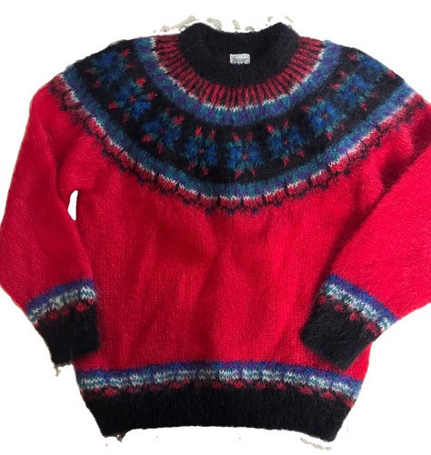 Vtg icelandic design mohair - vtg,