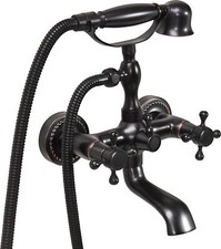 Robinet de baignoire RETRO BLACK, robinet de douche Nostalgie