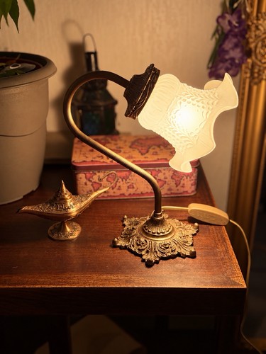 Lampe ancienne style art - ancienne,