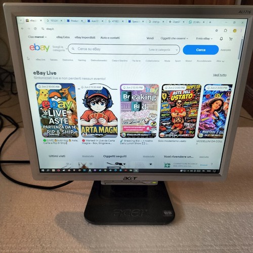 Moniteur acer al1716s lcd - moniteur,