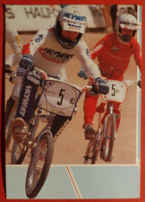 Carte Postale Vélo Compétitions De BMX SKYWAY 1986