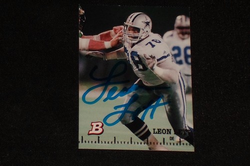 Leon lett 1994 bowman - leon, signed
