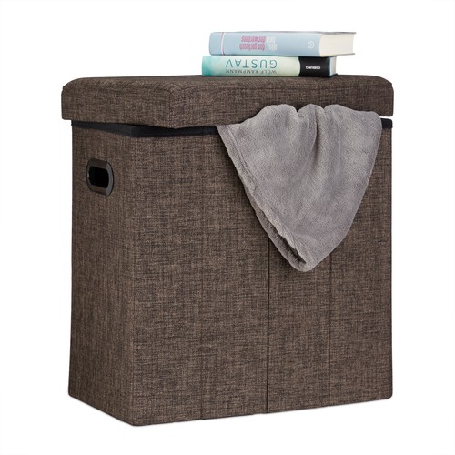 Pouf coffre pliable - ,, tabouret