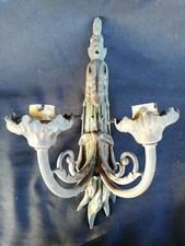 Applique Ancienne Bronze/flambeau /luminaire ancien/Old bronze wall lamp