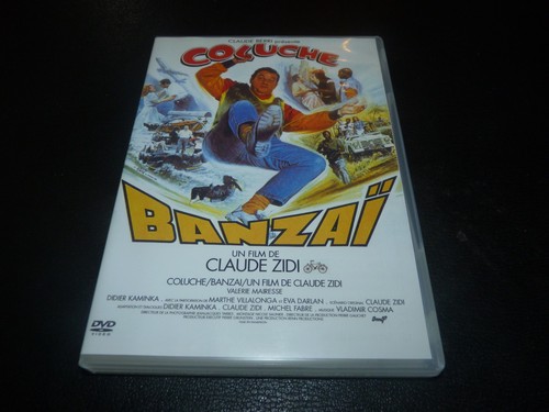 Dvd banzai coluche - "banzai", coluche,