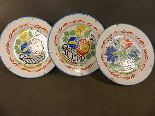 Lot antique glazed - lot,