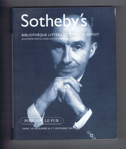 Sotheby catalogue vente - catalogue,