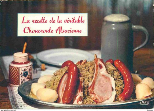 Carte postale recettes - postale,