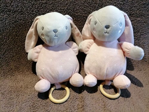Doudou peluche lapin musical - lapin,