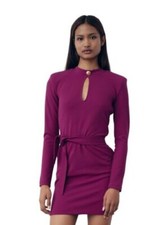 Robe Gaelle Femme Violet Court