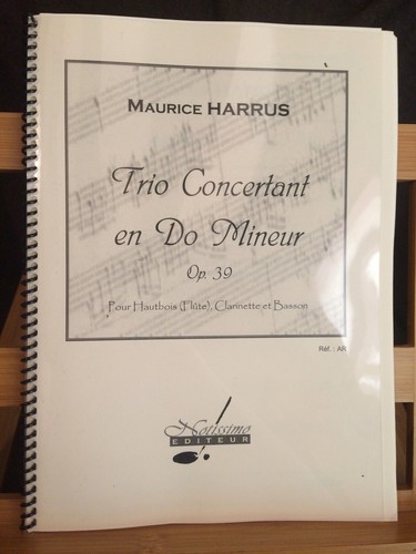 Harrus trio mineur - mineur, 39