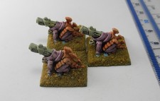 3 Epic 40K TYRANID BIOVORES Metal Tyranids Biovore Army Painted 1990s PE5