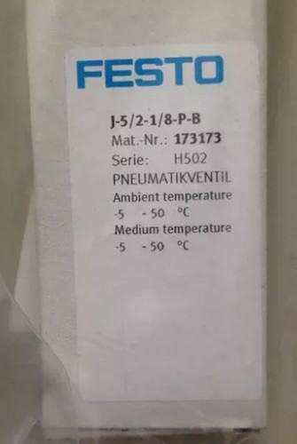 New festo 8 - j-5/2-1/8-p-b, 173173