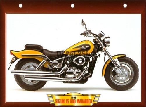 Fiche moto suzuki vz 800 - suzuki,