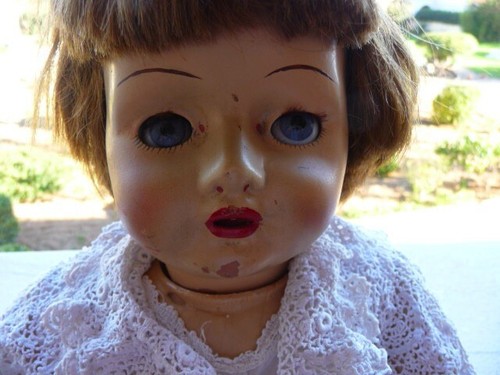 Poupee ancienne tete - poupee,