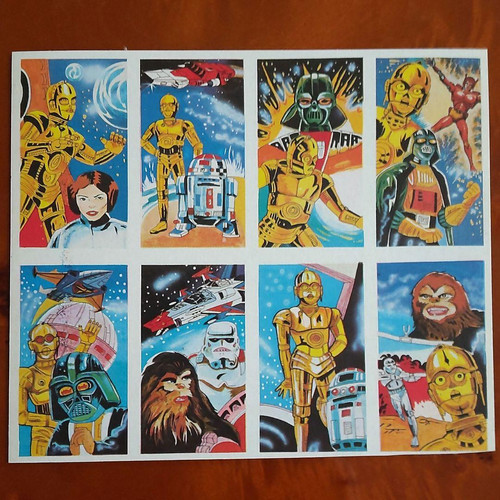 Star wars menko card - wars, sheet