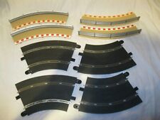🚘 Lot 4 COURBES BORDURES RAILS CIRCUIT ÉLECTRIQUE SCALEXTRIC HORNBY Slot Car
