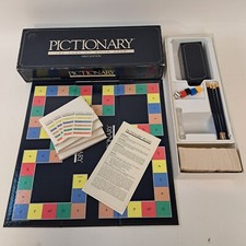 1985 Pictionary First Edition Board Game, 3 to 16 players Ready to play Complete