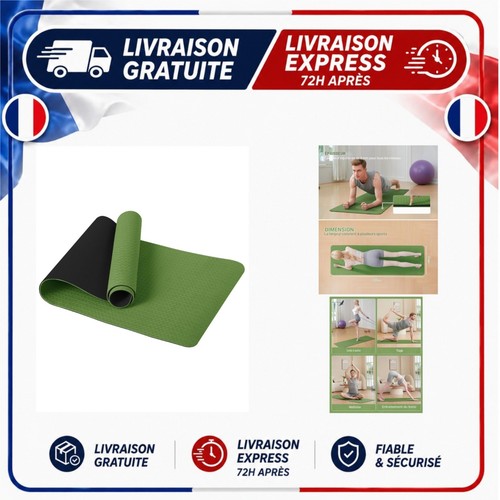 Tapis yoga antidérapant - tapis, de