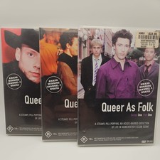 Queer As Folk - Complete Series 1 Part One and Two & Series 2 - UK DVD R18+ 