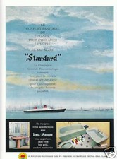 Publicité ancienne paquebot standard 1963 issue de magazine