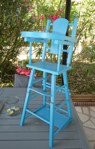 Chaise haute bebe bois - chaise,