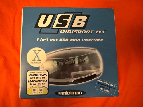 Midiman usb midisport 1x1 - usb,