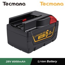 6ah 28v ion batterie pour - batterie,