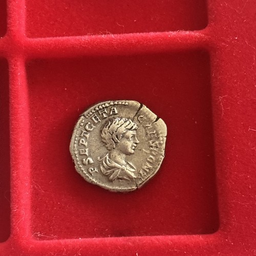 Monnaie romaine geta - romaine,