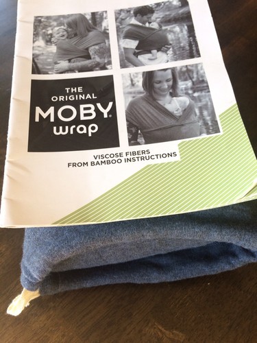 Moby baby wrap original blue - original,