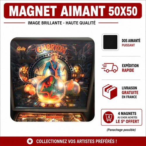 Magnet embryon bally - embryon, pinball