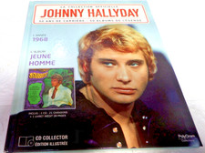 CD + LIVRE JOHNNY HALLYDAY LA COLLECTION OFFICIELLE JEUNE HOMME 1968