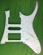 4 Ply Guitar Pickguard for Ibanez RG–White Pearl 