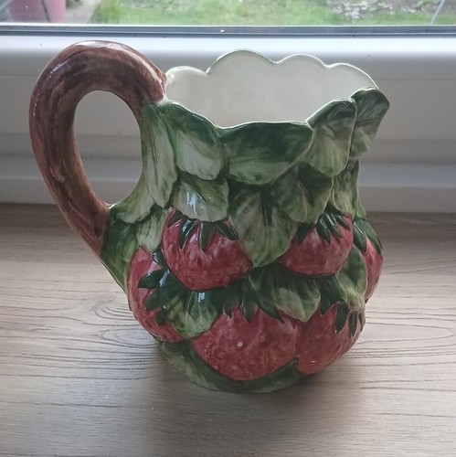 Pichet barbotine fraise - barbotine,