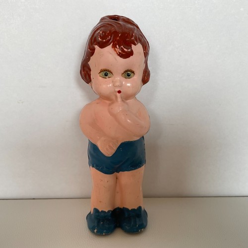 Ancienne poupée hochet en - ancienne,