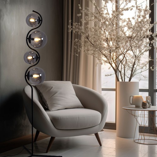 Lampe sur pied globo - lampe,