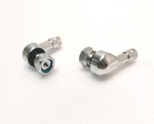 Paire valves coudée alu