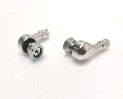 Paire valves coudée alu