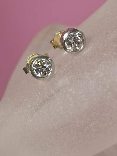 Puce oreilles 14 carats - or,