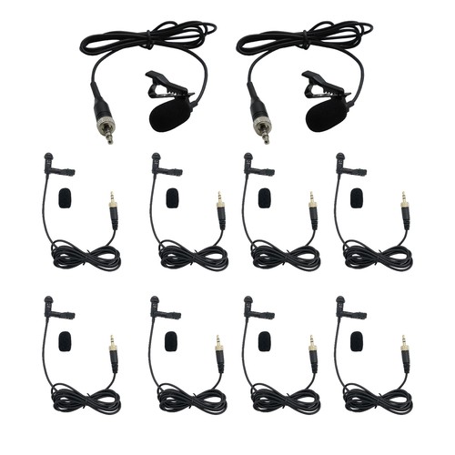 10x lapel lavalier microphone - lavalier,