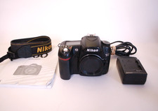 Nikon D80 DSLR 10.2MP Digital Camera Body & Accessories 'faulty' Spares/Repair