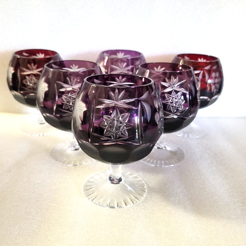 Verres cognac en cristal - cognac,