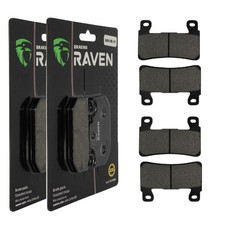 2 Kit plaquettes frein Av Ga