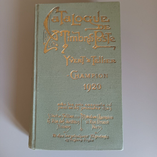 Ancien catalogue 1920 - ancien,