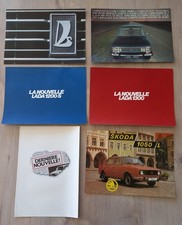 LADA Lot de 5 BROCHURES 1976